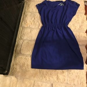 Blue dress